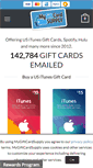 Mobile Screenshot of mygiftcardsupply.com