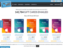Tablet Screenshot of mygiftcardsupply.com